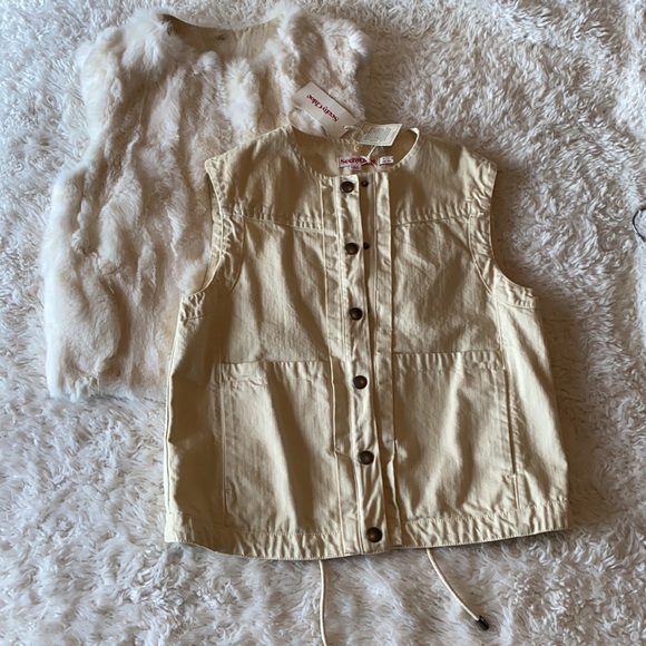 See by Chloe Fur Jean Vest - Picture 3 of 7